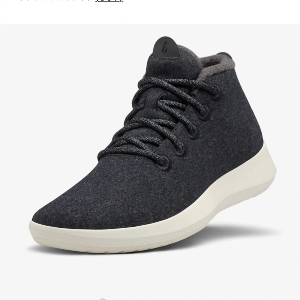 AllBirds Sneakers Women's Wool Runner-up Mizzles High Top Shoes 10